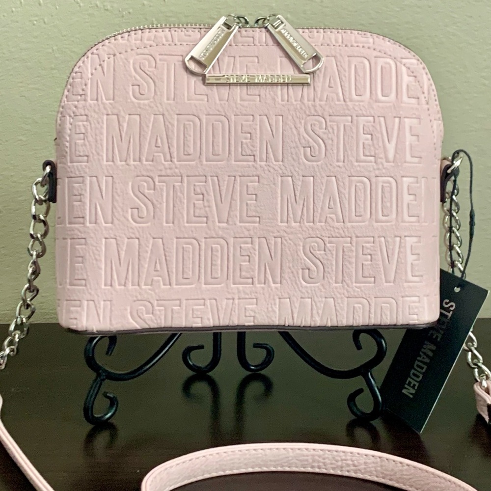 NWT!!Authentic Steve Madden BMAGGIE LOGO CROSSBODY